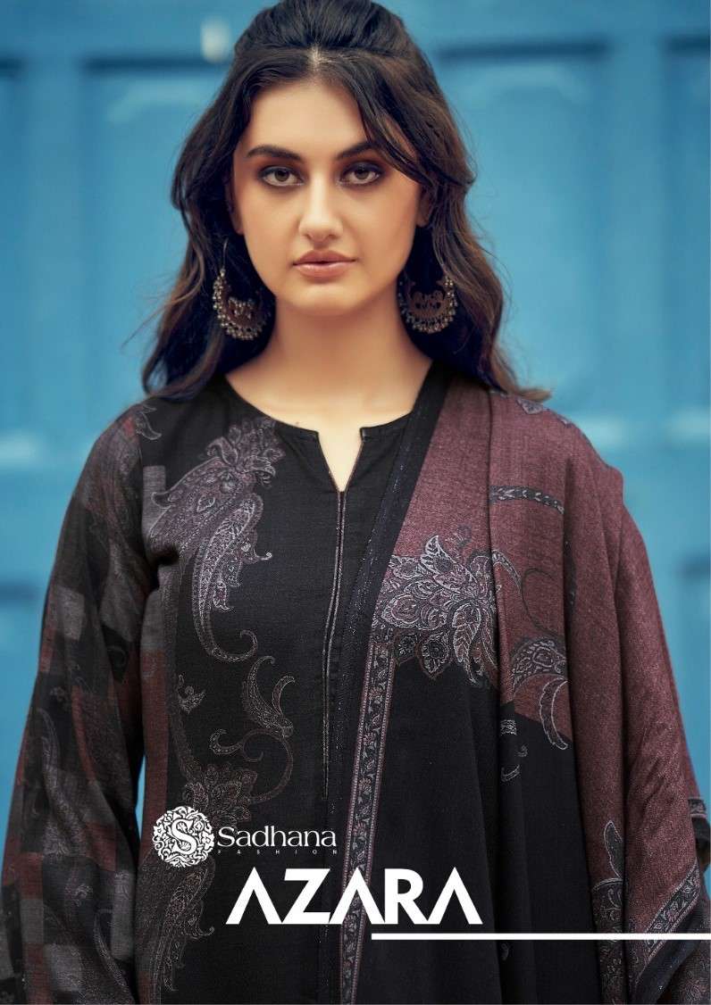 sadhana fashion azara 11215-11222 series winter designer viscose pashmina suits catalogue manufacturer surat