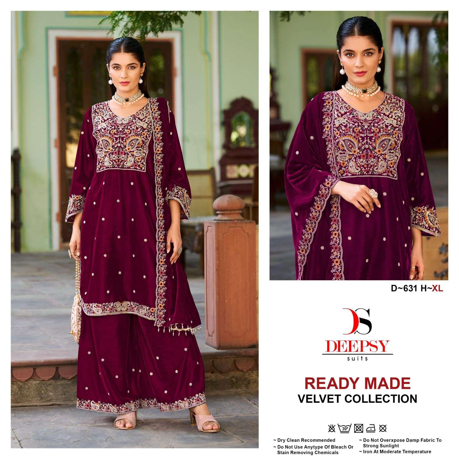 deepsy 631 colour series party wear velvet embroidred designer ready to wear pakistani salwar kameez wholesale dealer surat