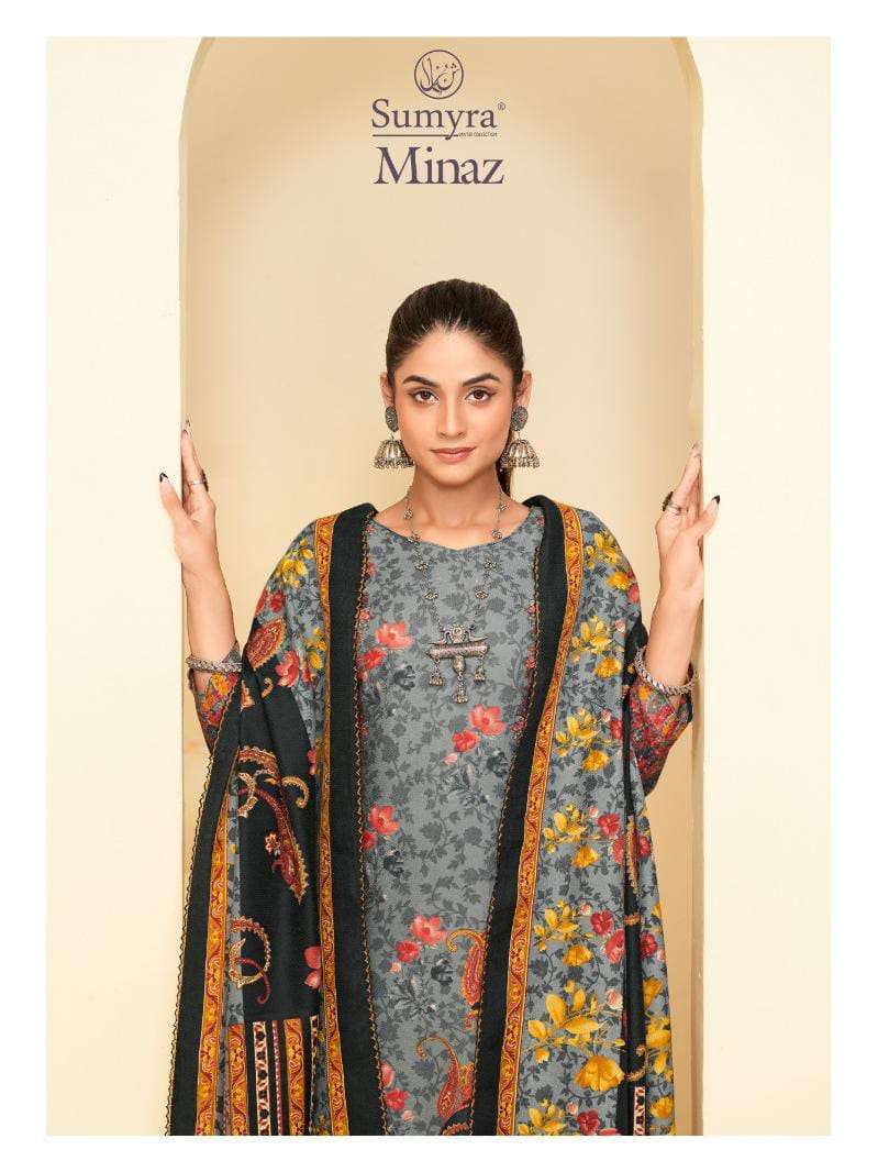 radhika fashion sumyra minaz 24001-24004 series winter fancy salwar kameez wholesale price surat