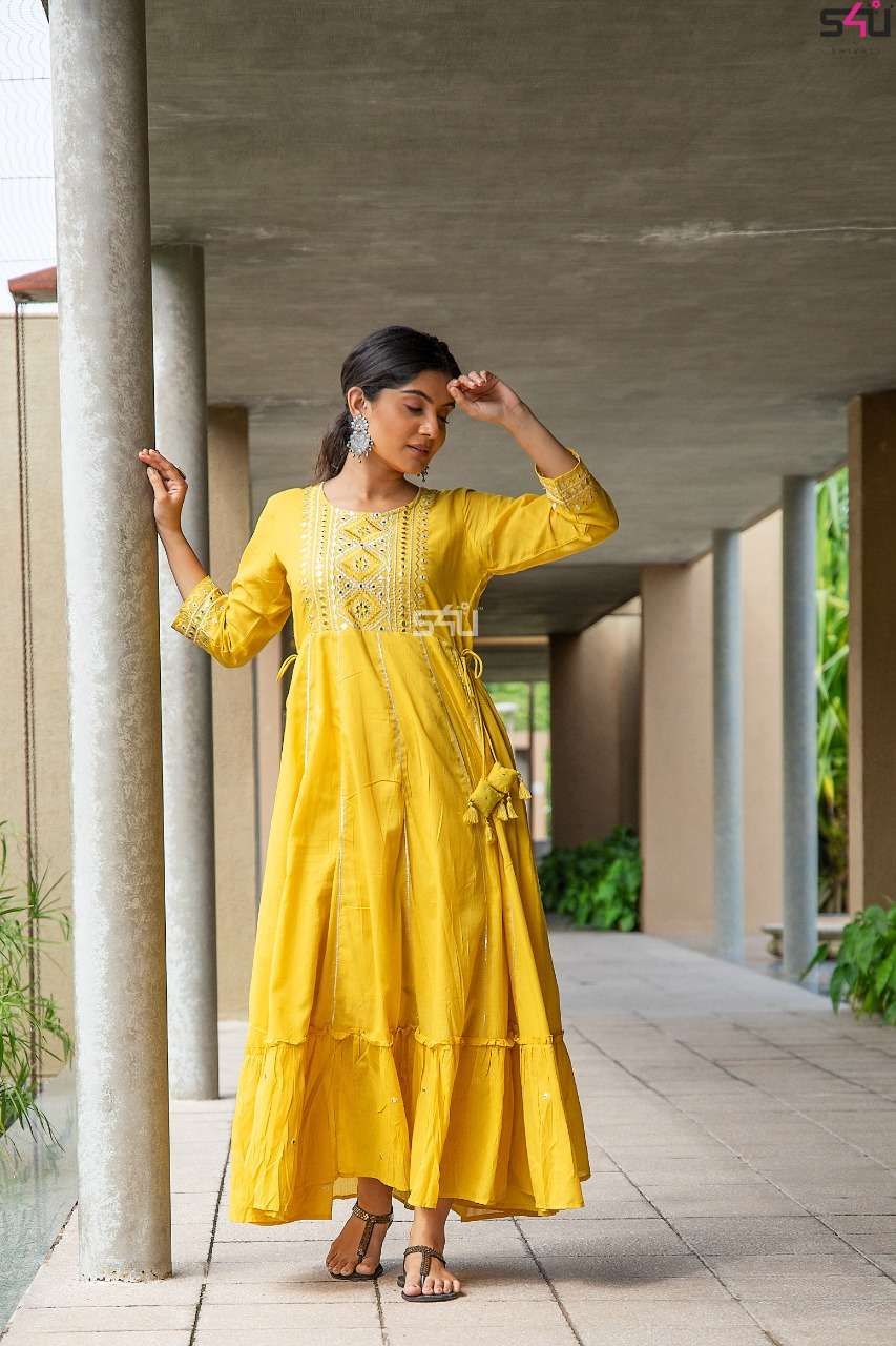 Best price Premium quality Fancy Western Wear stylish Denim A- line Short  kurti for Women/Ladies - VogPap