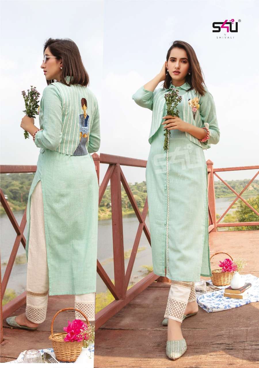 Buy MINI SINGH Designer Dress Plazo Set with Choli and Jacket (Mustered,  Medium) at Amazon.in