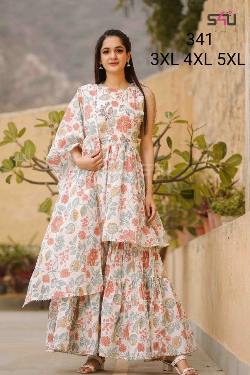 Extra Large Printed Cotton Kurtis For Women 5XL and 6XL at Rs 250/piece in  Hyderabad