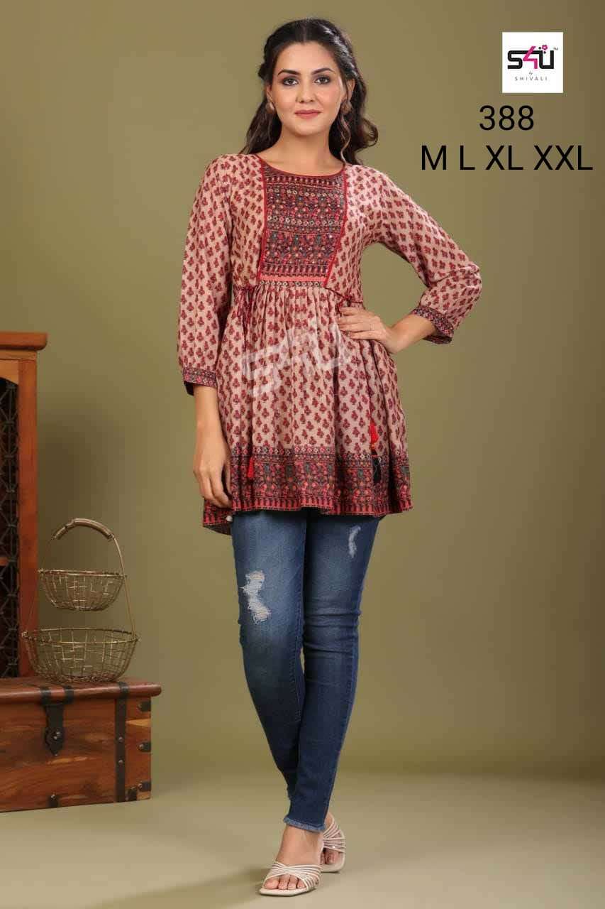 rayon Party Wear new designer kurti, Machine wash at Rs 799 in Surat