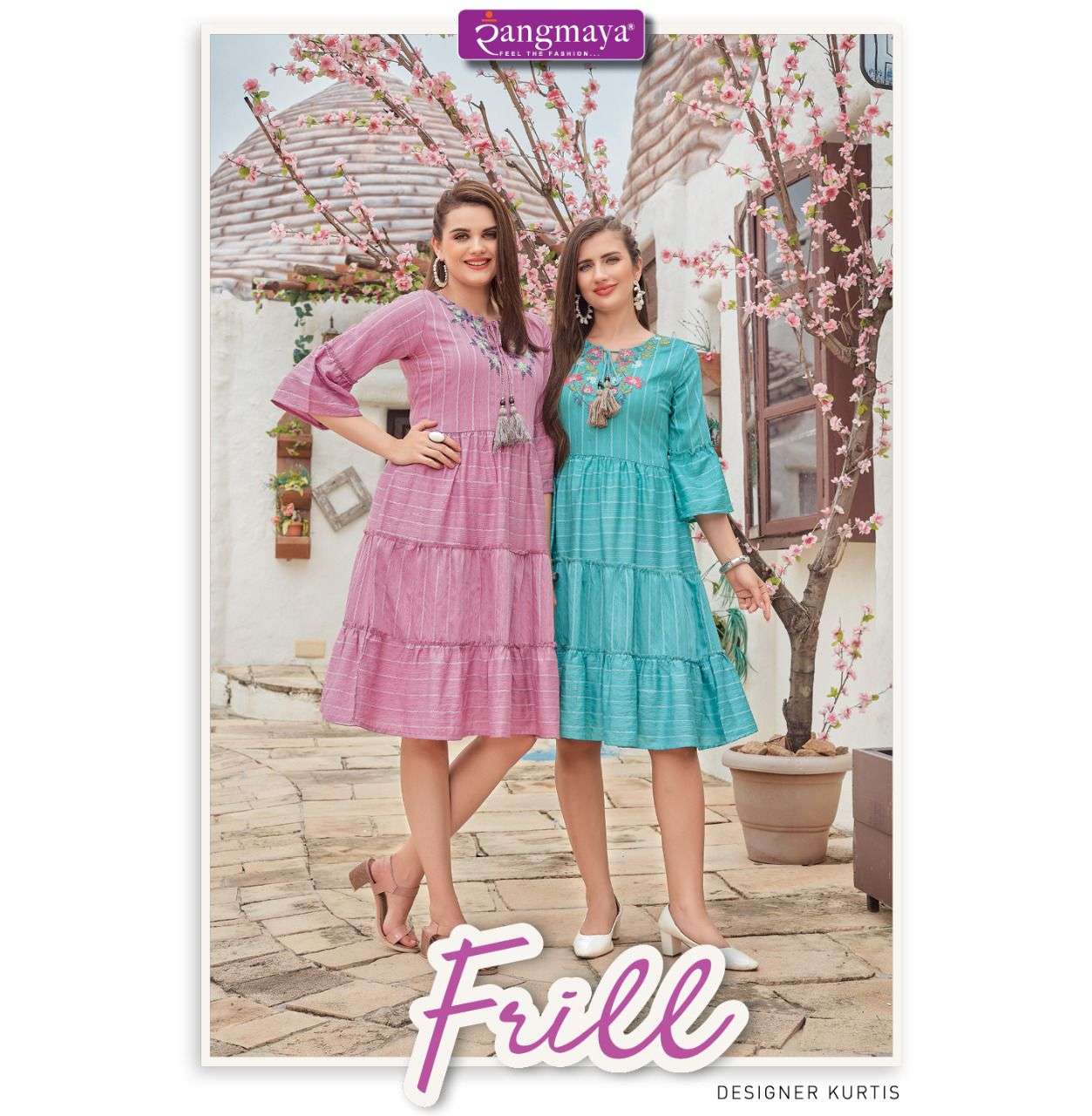 Frill on sale kurtis online