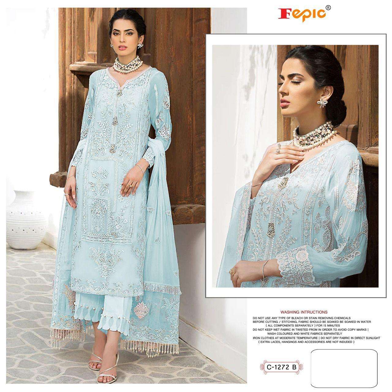 FEPIC 1565 COLOURS BY FEPIC 1565-A TO 1565-C SERIES BEAUTIFUL PAKISTANI  SUITS COLORFUL STYLISH