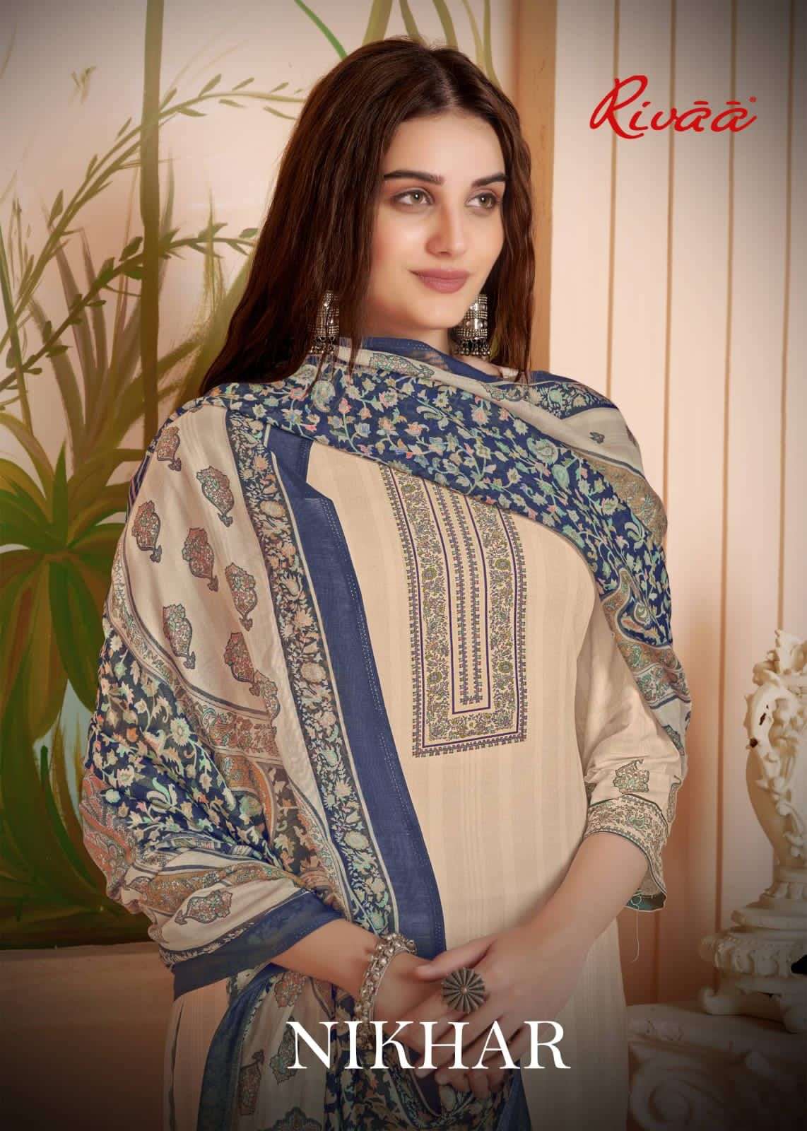 Radhika Pashmina Winter Wear Suit at Rs 525/piece in Surat | ID: 13571692655