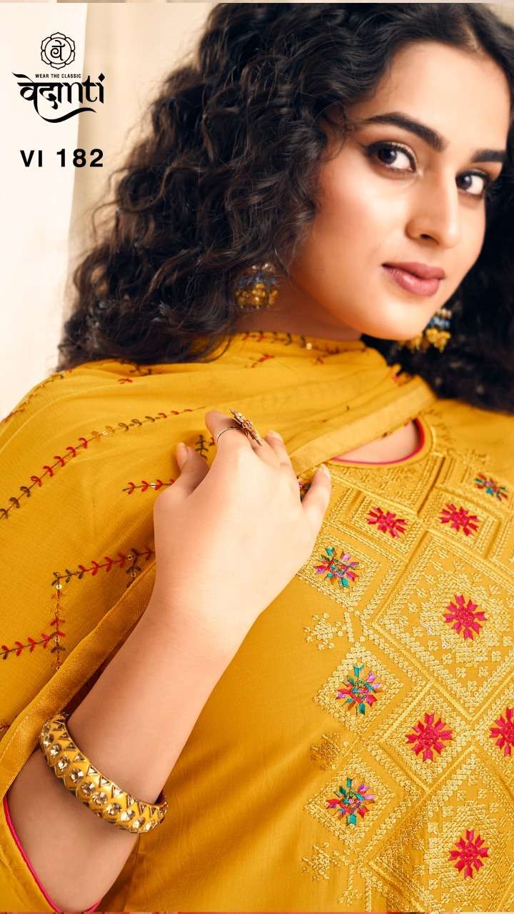 Buy Rensilafab womens Yellow Salwar Suit Dress Material (Unstitched) Online  at Best Prices in India - JioMart.