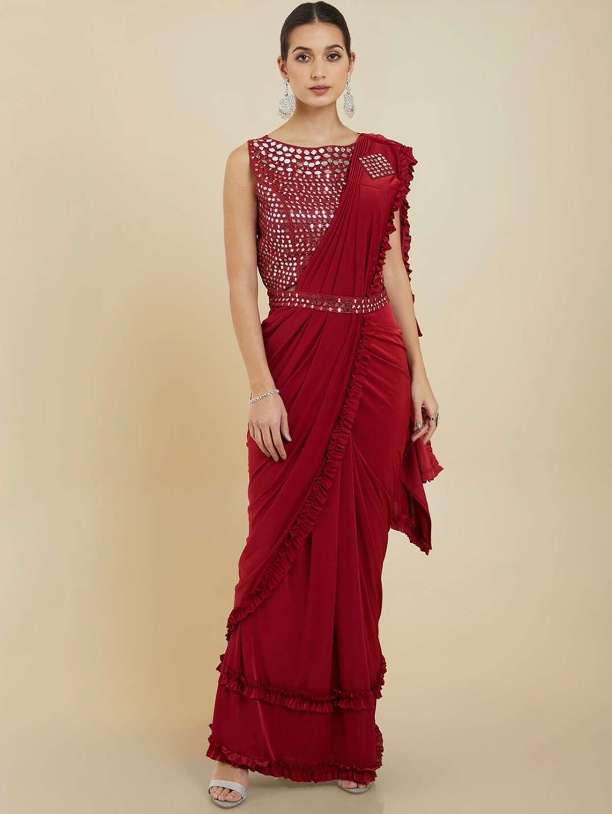 Designer saree gown outlet online