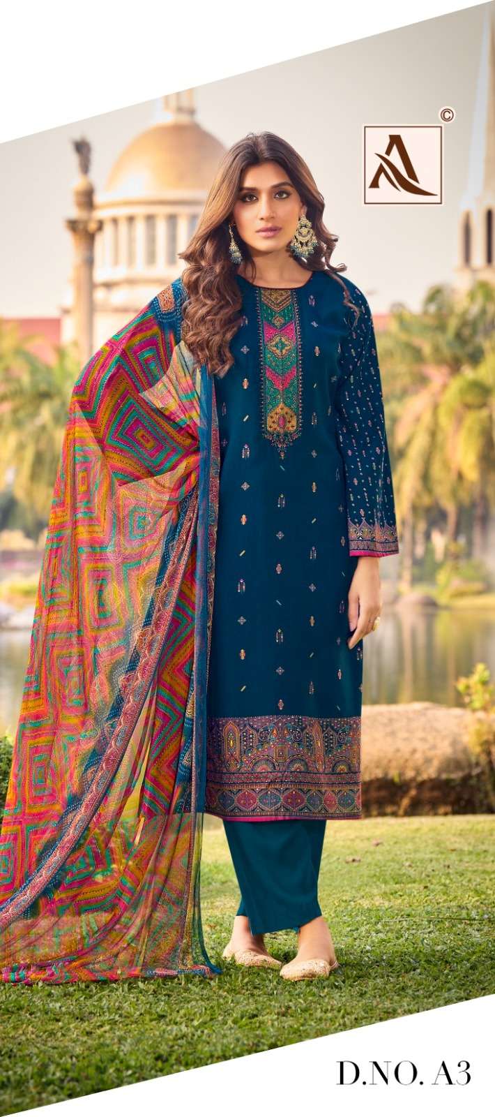 Belliza Saanvi Viscose Dress Material Mumbai Online Suits