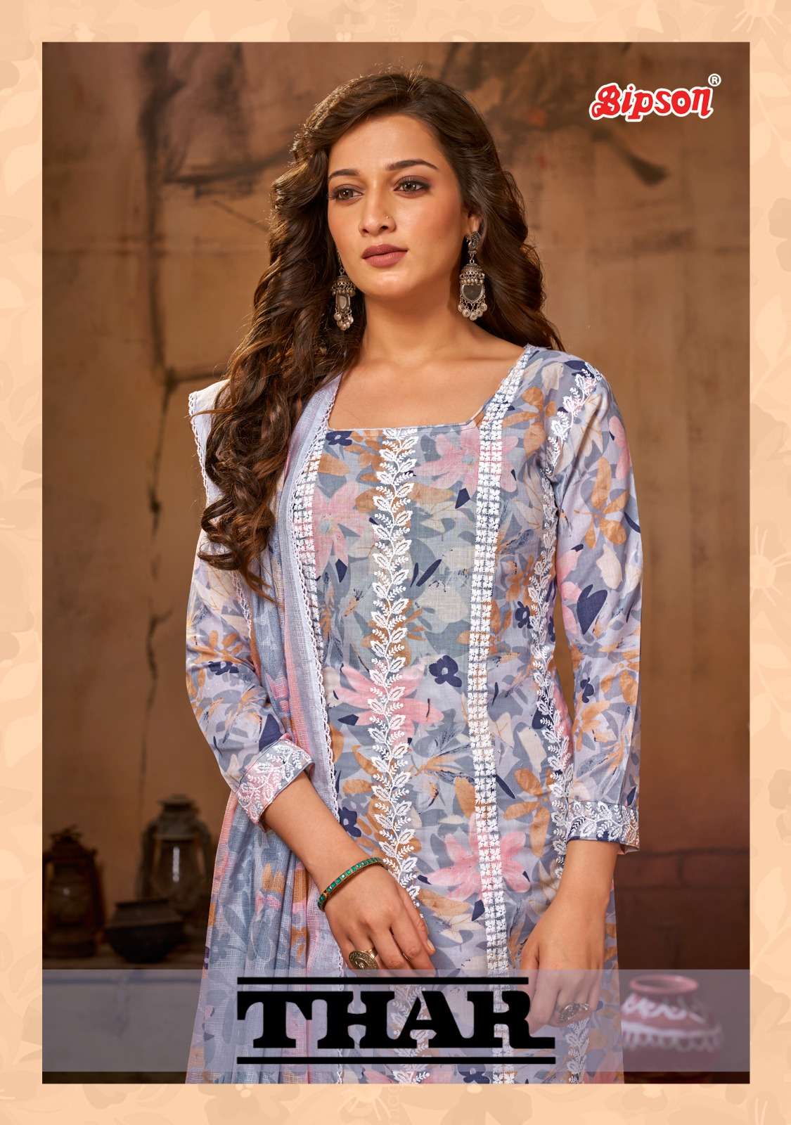 bipson prints thar 2255 series pure cotton dress material catalogue online  surat