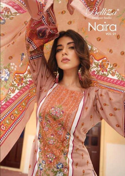 belliza naira vol-21 latest pakistani salwar kameez wholesaler surat gujarat