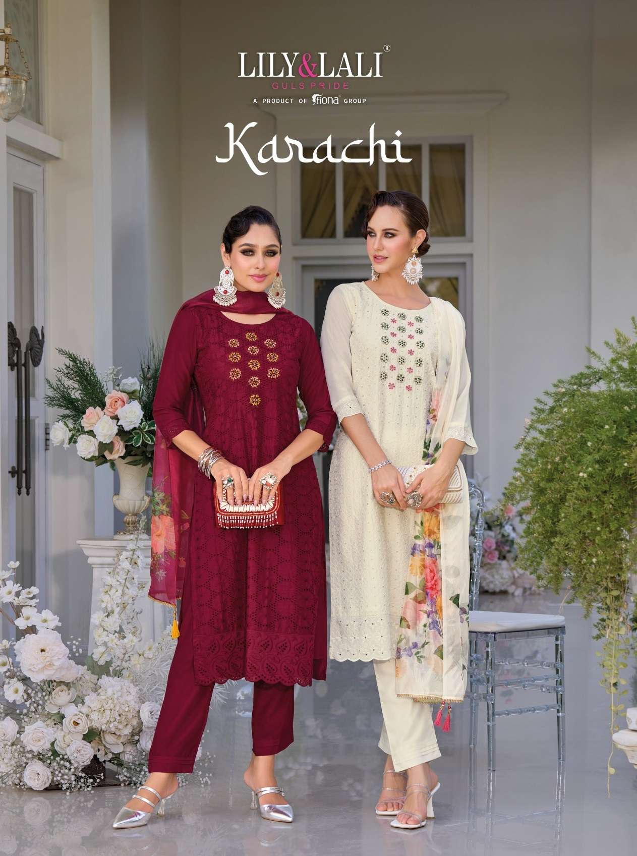 Buy VAZO Women's Karachi Fabric Winter Wear Woolen Kurti Leggings & Stole  Set of 3 (2XL,Purple) at Amazon.in