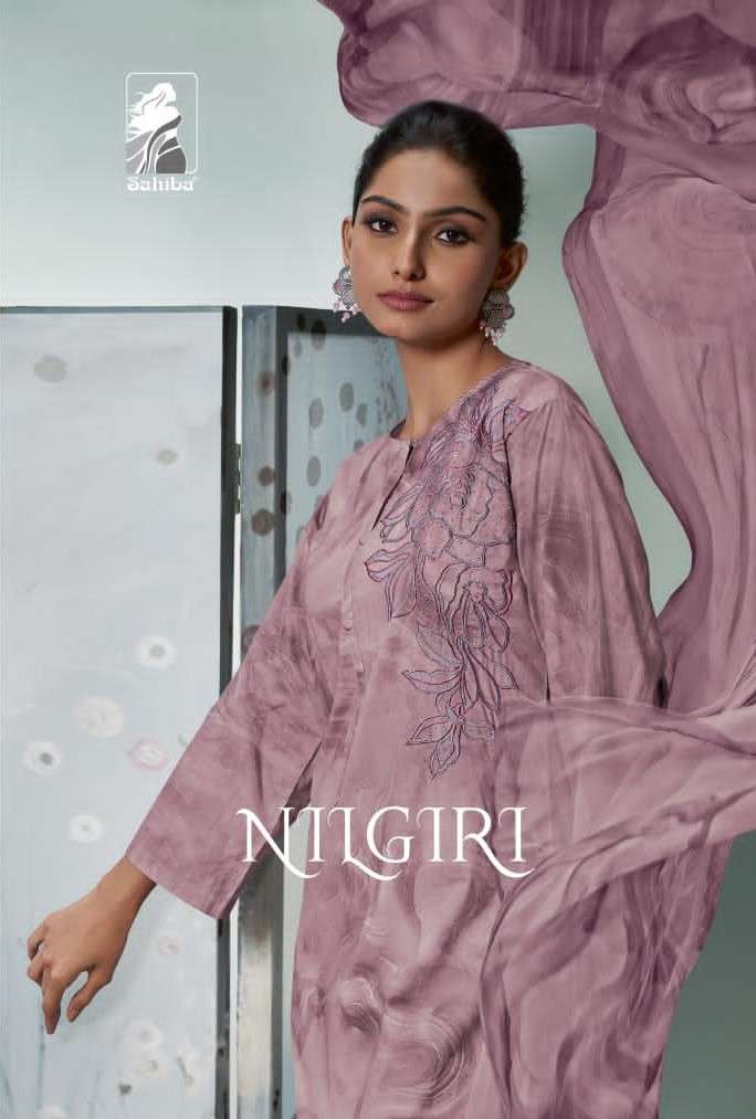 Sahiba By Nilgiri Pure Cotton Lawn Digital Print Suits Surat