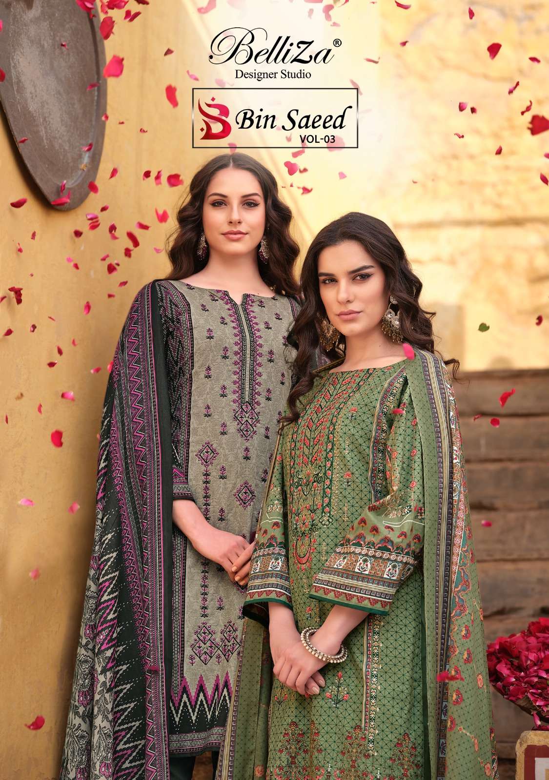 white christmas dresses Bin Saeed Ready Made Embroidered Lawn Dress main image 0