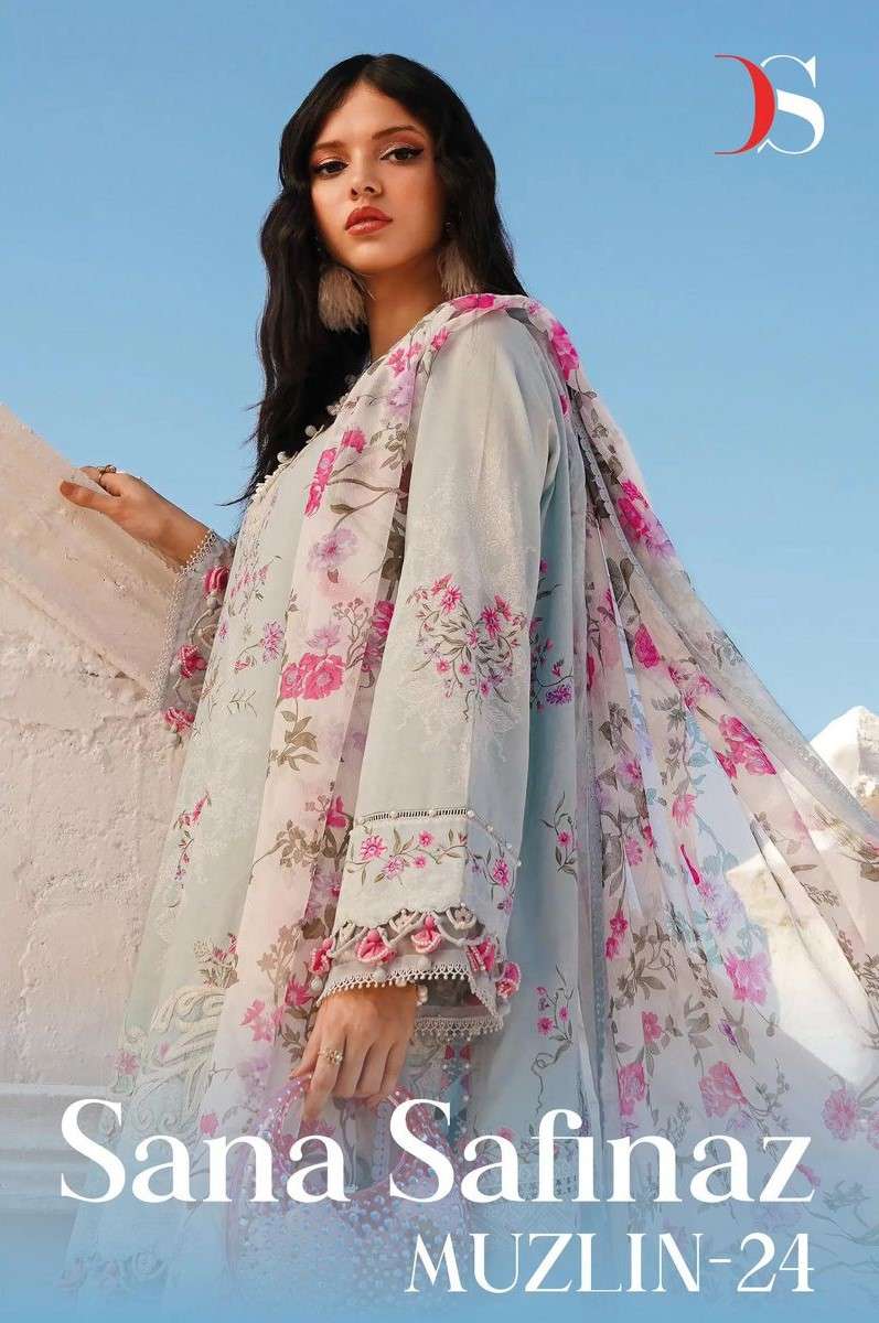 deepsy suits sana safinaz muzlin vol-24 6011-6018 series pakistani 