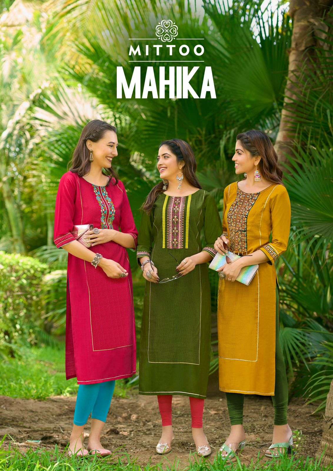 Kurtis Rudd mittoo mahika 1001-1006 series viscose weaving designer kurtis ...