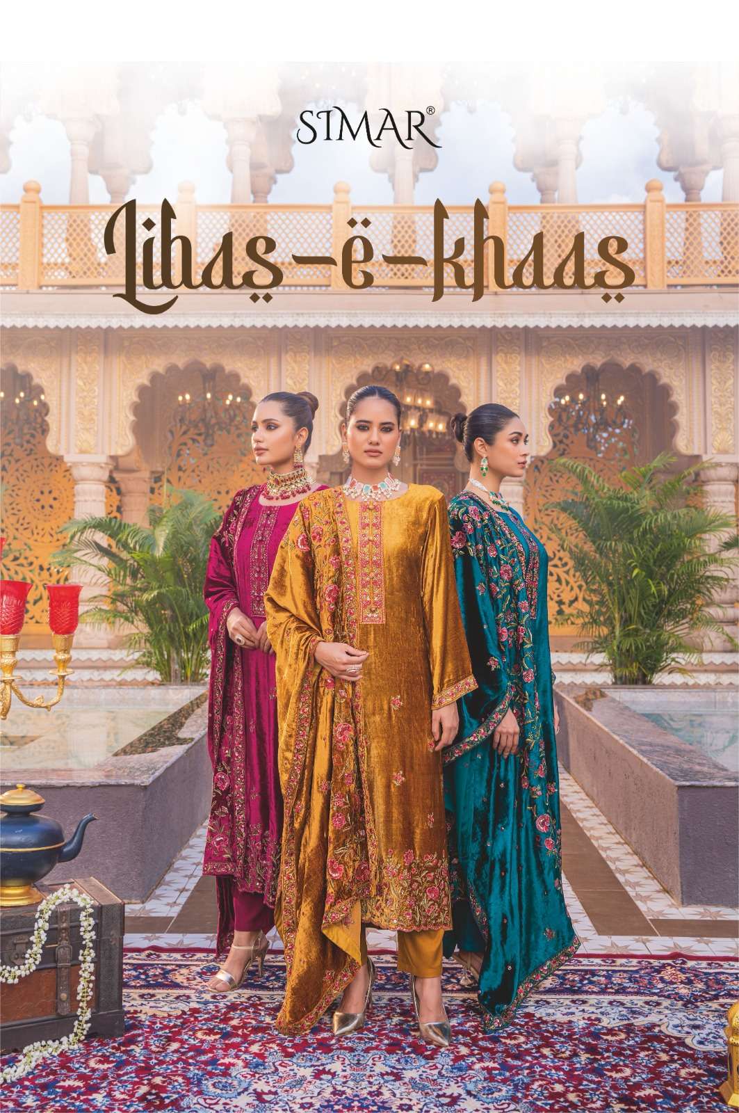 open lace back dress LIBAS-E-KHAS