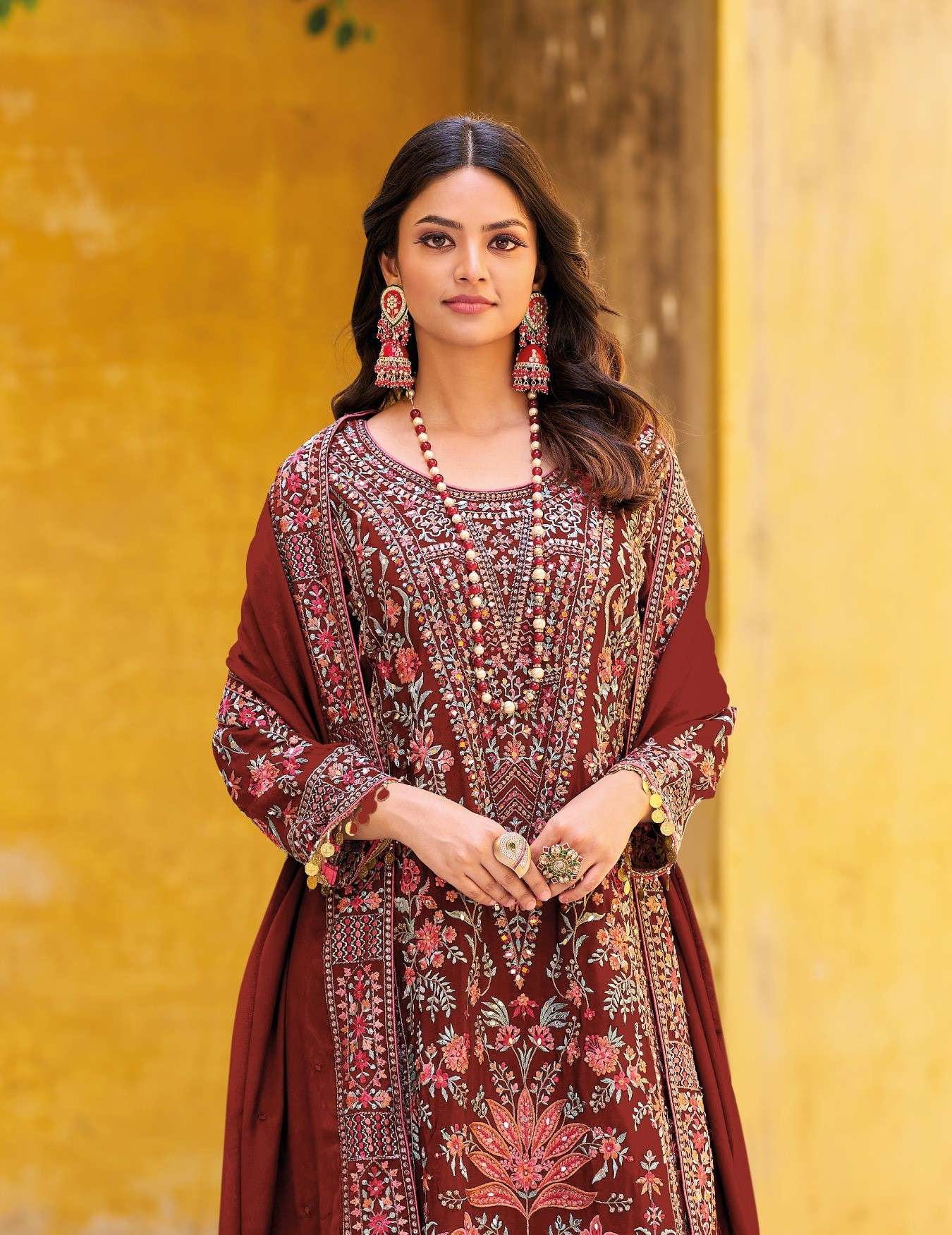 pakistani dress designer maria b maria b chiffon collection Hoorain Designer Wear