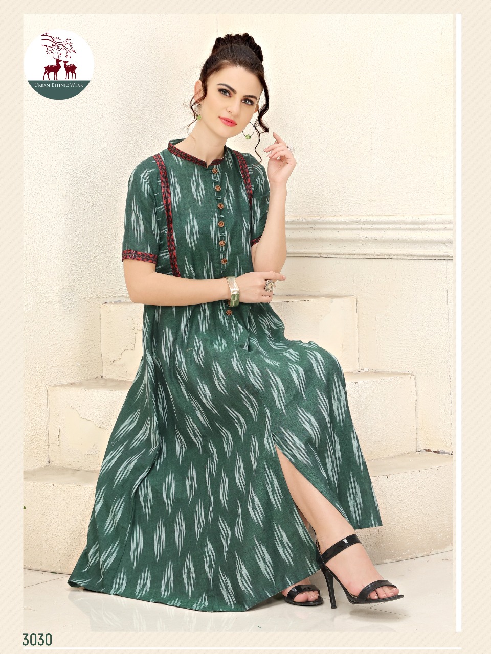 Hand Embroidery Ikat Kurtis Online Shopping for Women at Low Prices