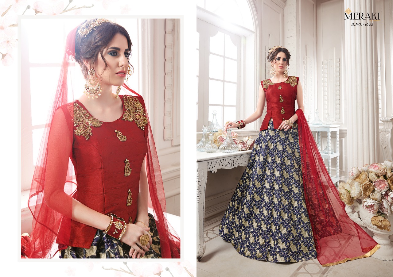 Meraki Raaga Designer Wholesale Party Wear Gown Collection Best Price At Pratham Exports