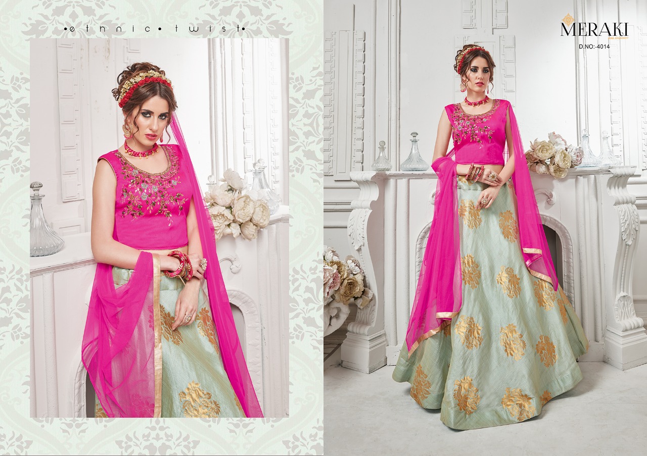 Meraki Shama Designer Party Wear Gown Collection Leading Wholesale Supplier