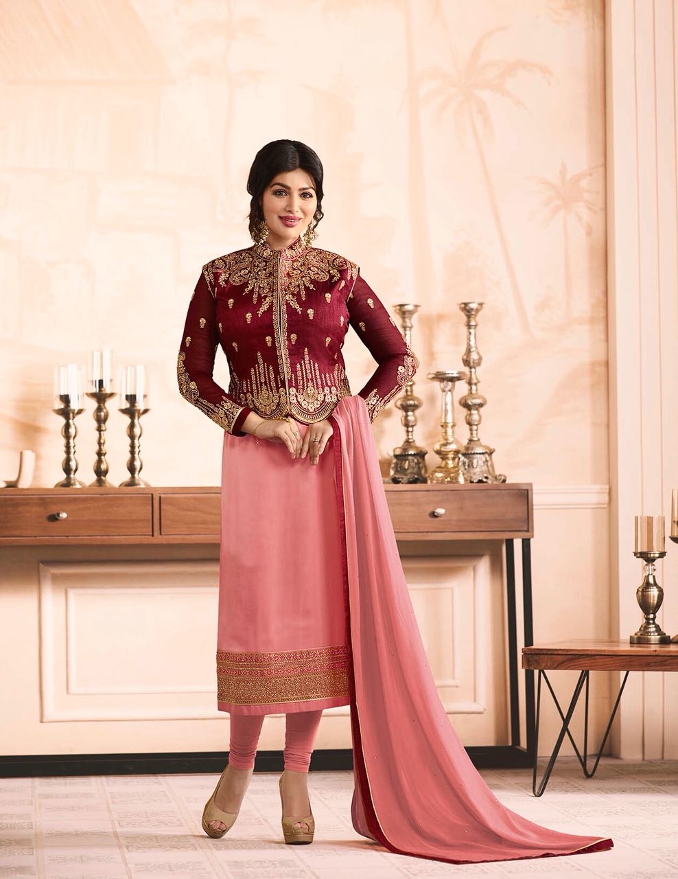Buy Salwar Kameez Online | Pakistani Salwar Suits USA | Indian Dresses Sale  USA: Sky Blue and Crimson