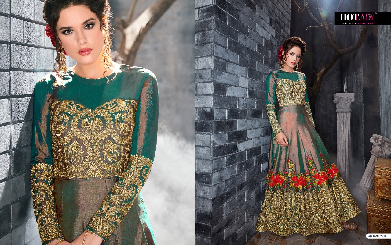 Hotlday Sameena 7011-7016 Series Designer Fancy Eid Festival Party Wear Suit Wholesale Rate