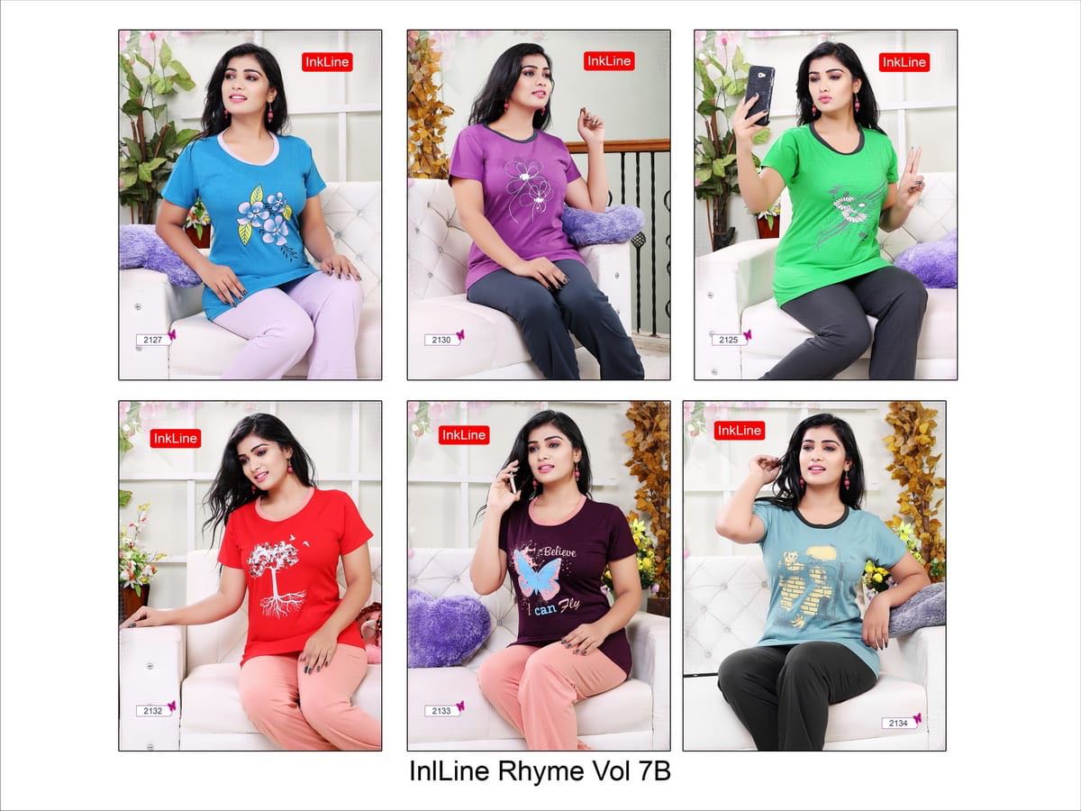 Varun Inkline Rhyme Vol 7 Short Tops Collection Wholesaler Rate