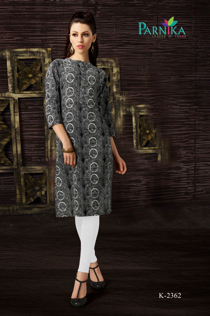 Parvati Fabrics Parnika Cotton Kurtis Catalog Buy Wholesale Rate Surat Supplier