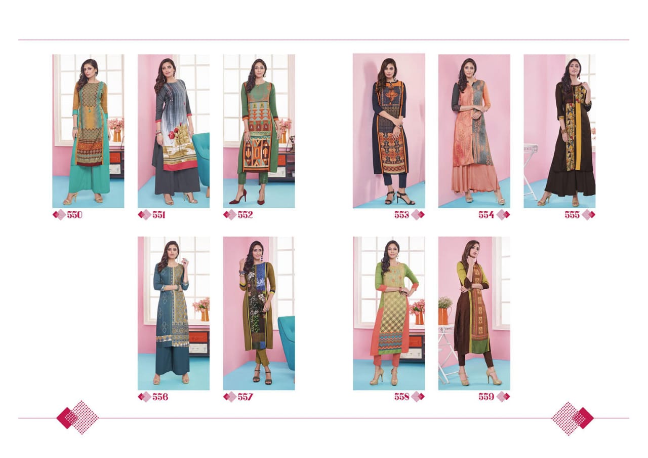 Radhak Rukmee Vol 5 Wholesale Party Wear Kurtis Collection Supplier Surat