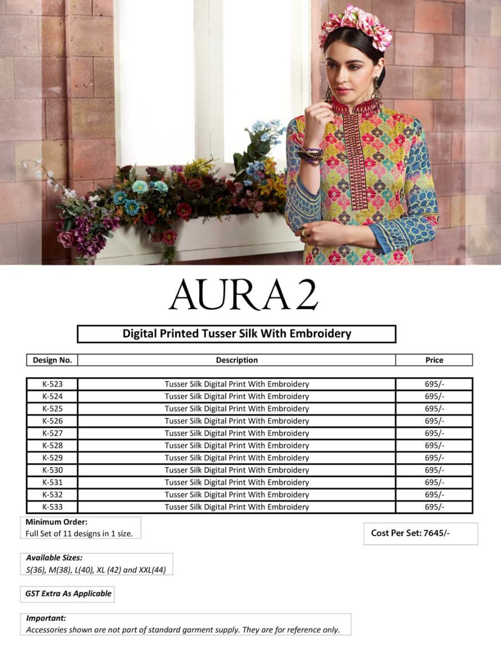 Eternal Aura 2 Catalog Wholesale Tusser Silk Fancy Kurtis Wholesale Supplier Surat