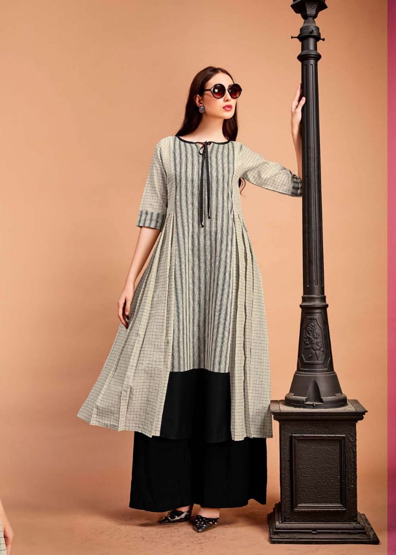 Kirara Elegance Kurtis Catalog Handloom Cotton Designer Kurtis Wholesale Rate From Surat