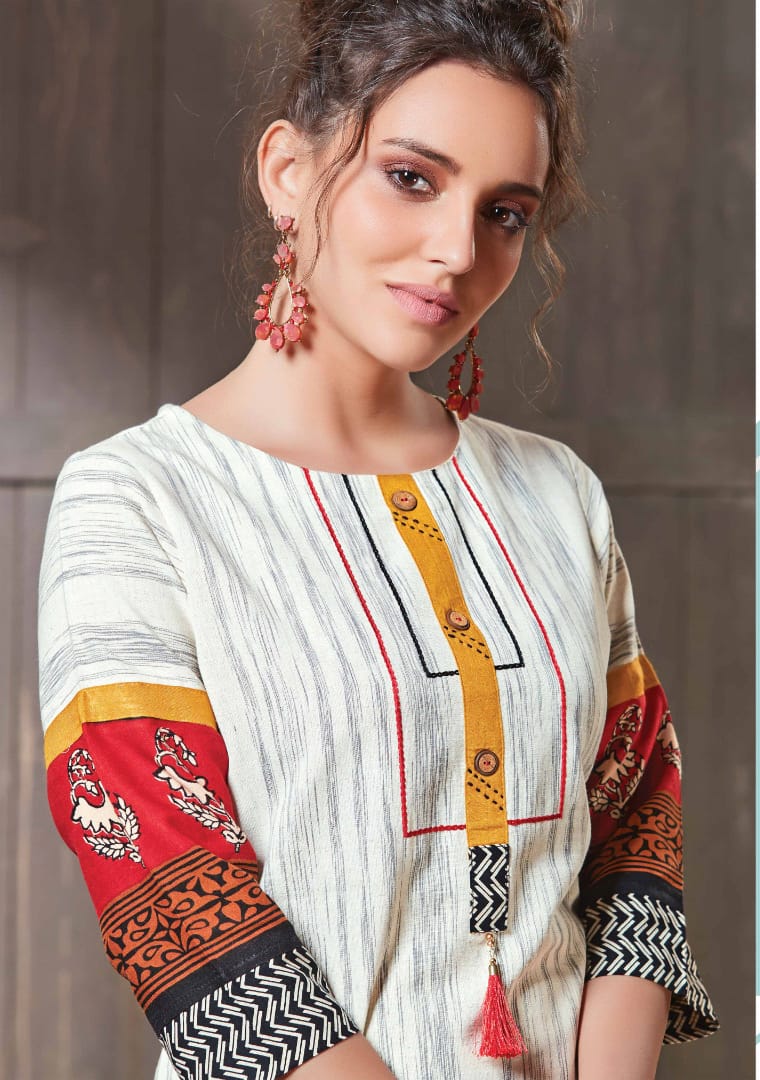 Feminista Launch Hashtag 2 Catalog Rayon Kurtis With Plazzo Wholesale Rate Supplier From Surat
