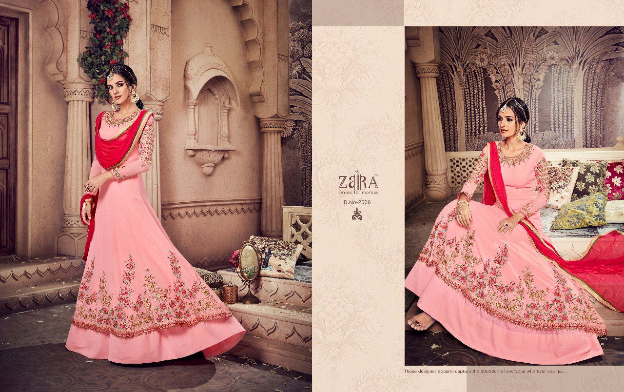 Zaira Noor Jahan Catalog Party Wear Collection In Wholesale Rates Surat