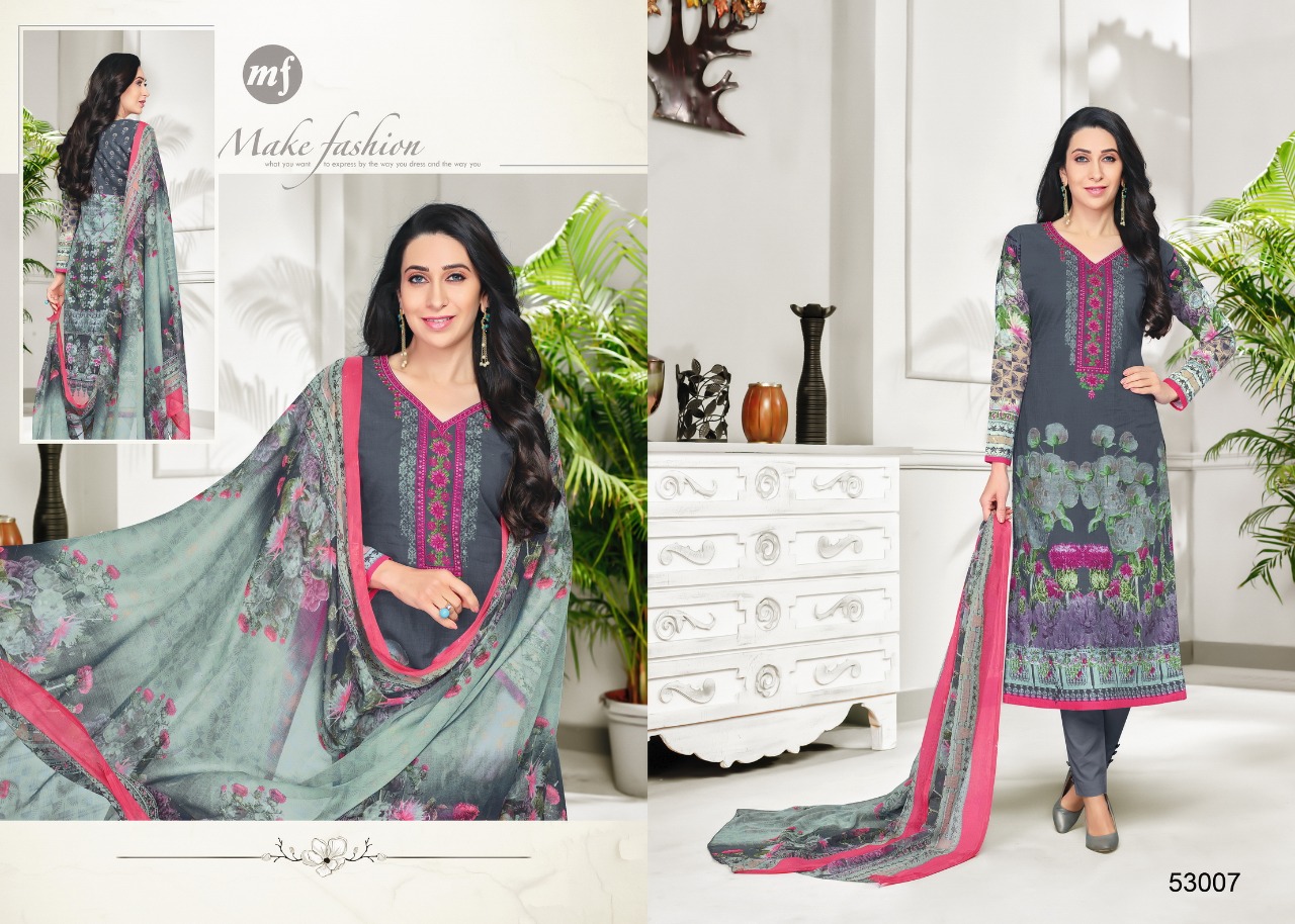 Mf Presents Essenza Vol 15 Wholesale Cotton Punjabi Dress Materail Supplier