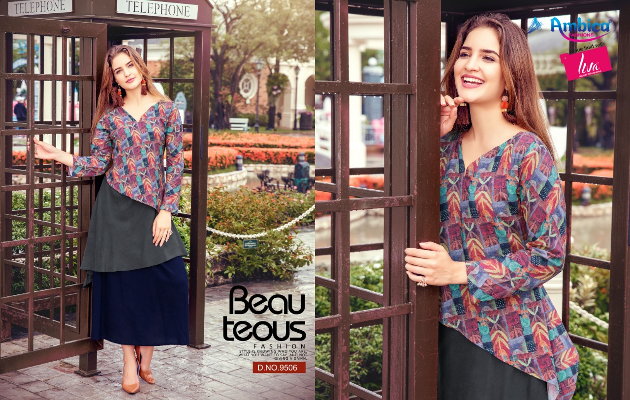 Ambica Fashion Blush Festive Collection Wholesale Kurtis Supplier From Surat