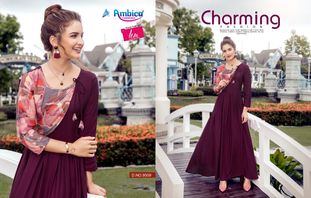 Ambica Fashion Blush Festive Collection Wholesale Kurtis Supplier From Surat
