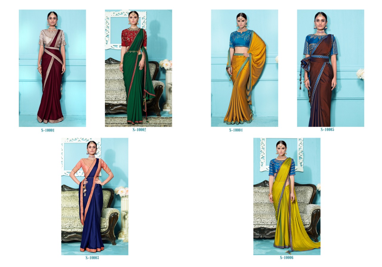 Sva Launch Piaf Catalog Latest Designer Pure Stain Chiffon Embroidered Sarees In Wholesale Rate