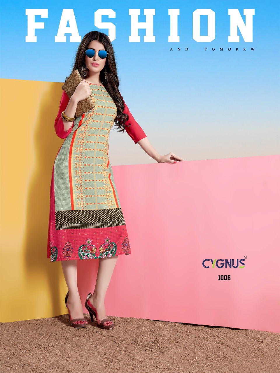 Cygnus Presents Tannu Rayon Designer Kurtis Wholesale Rate Supplier Surat