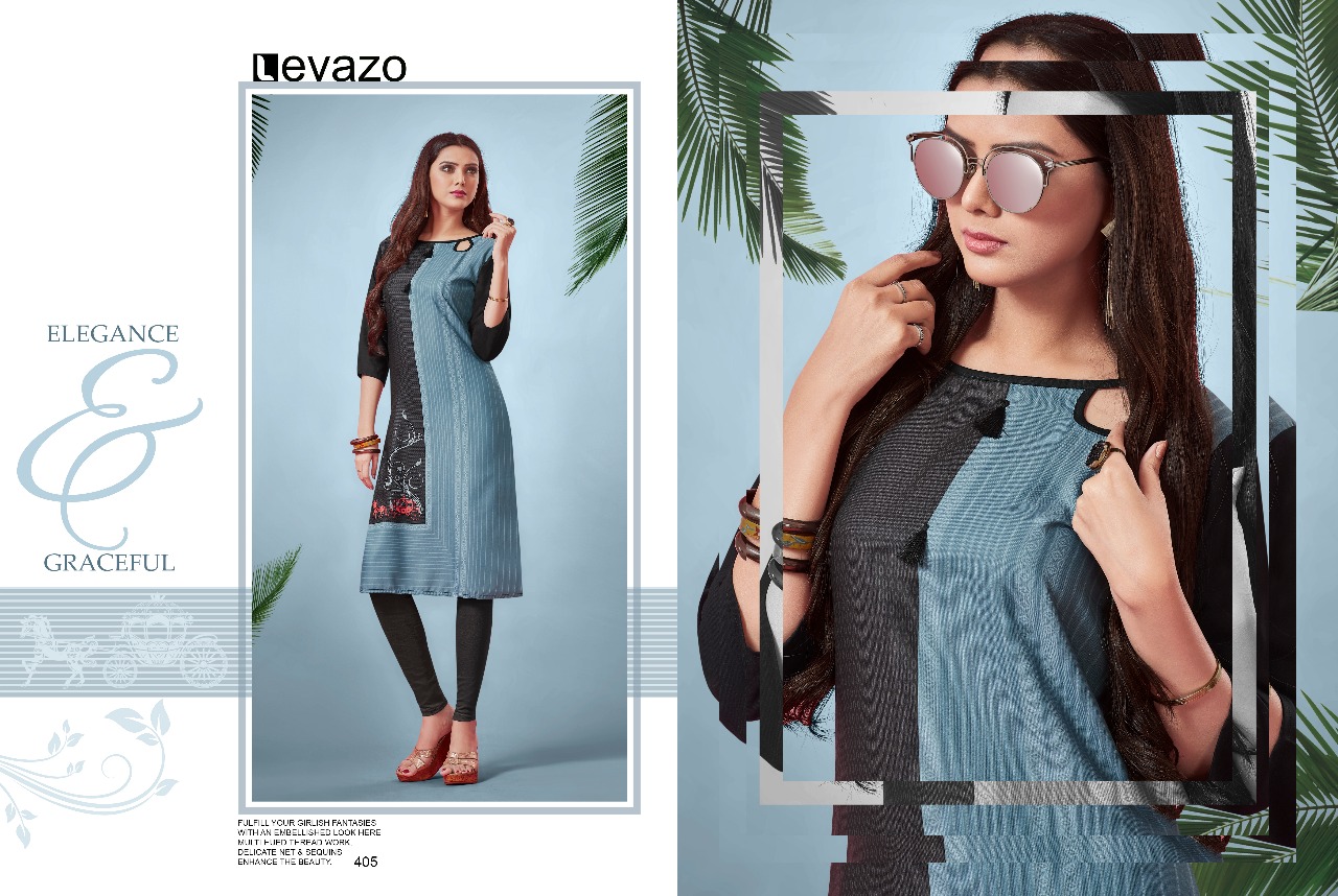 Levazo Launch Elegant Vol 4 Wholesale Rayon Kurtis Supplier Surat