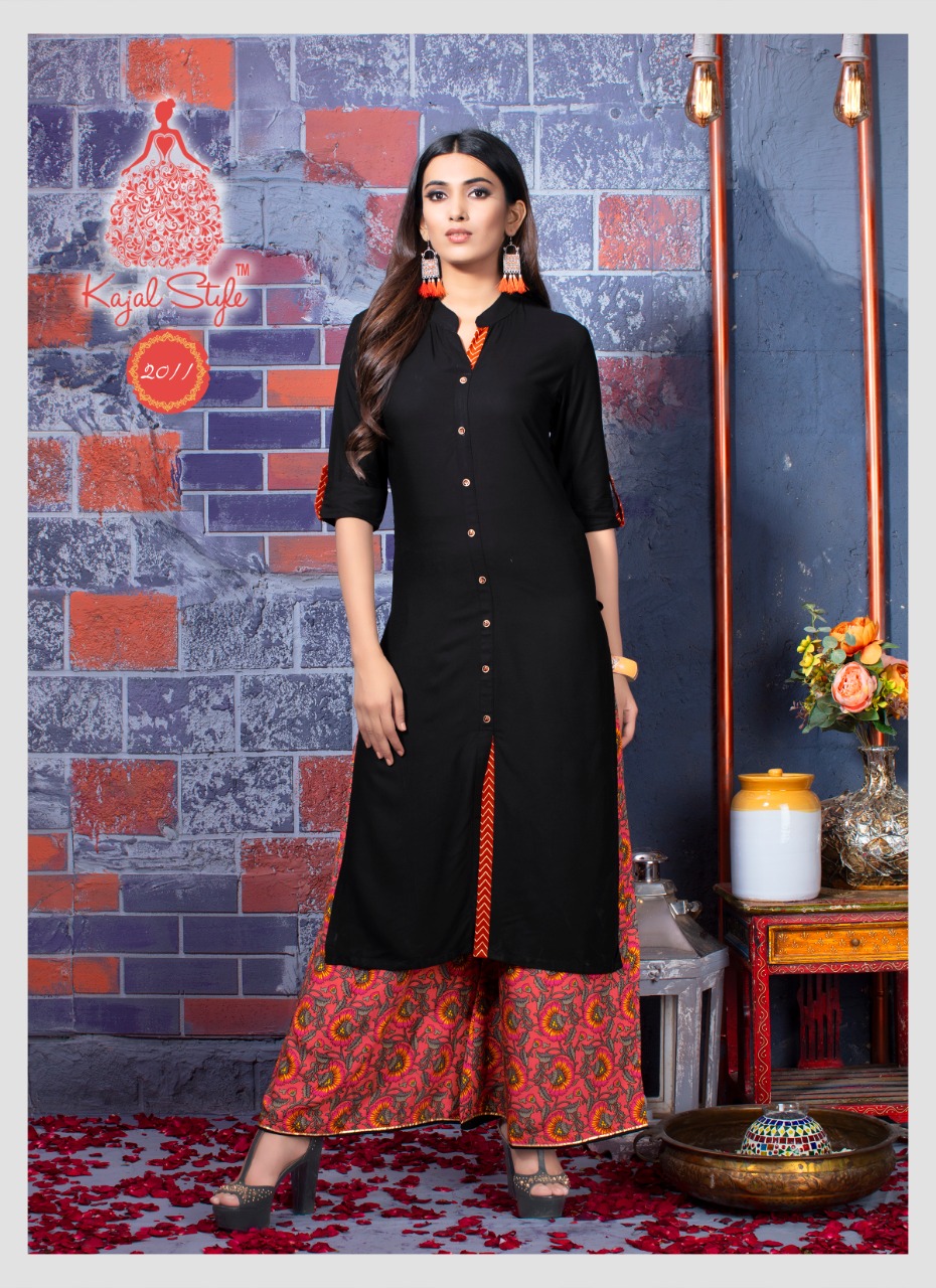 Kajal Style Launch Fashion Biba Catalog Wholesale Designer Kurtis Collection
