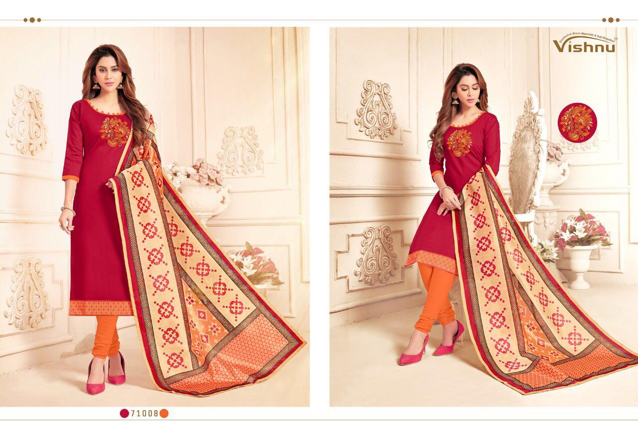 Vishnu Impex Launch Ragini Catalog Wholesale Cotton Punjabi Suits