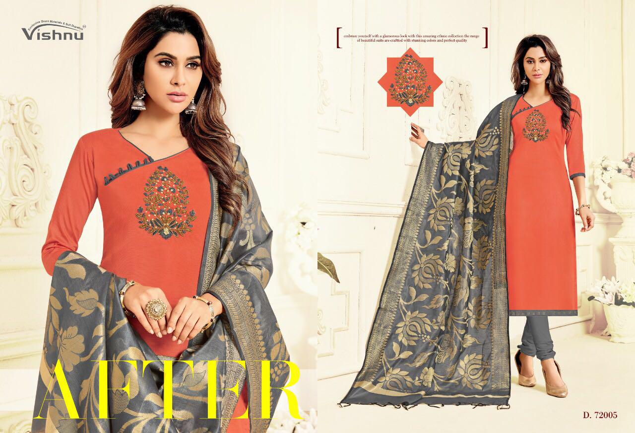 Vishnu Chahat Softy Silk With Hand Work Punjabi Suits Collection