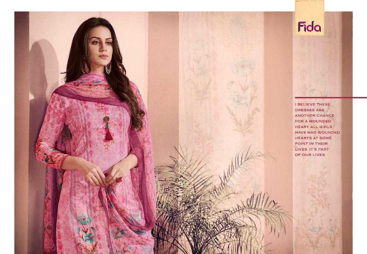Fida Shanaya Pure Satin Embroidery Punjabi Salwar Kameez Wholesale Supplier