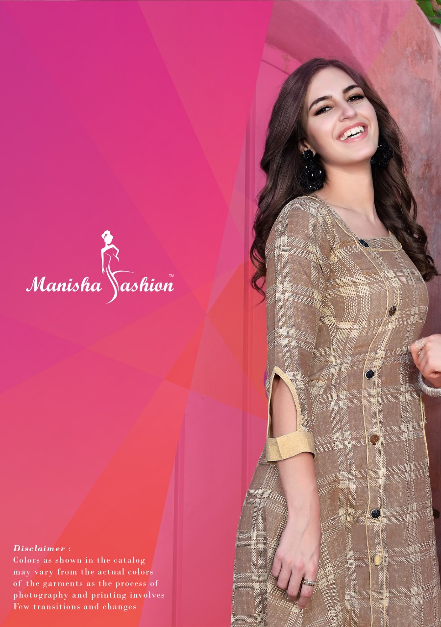 Manisha Fashion Meher Catalog Rayon Kurtis Collection