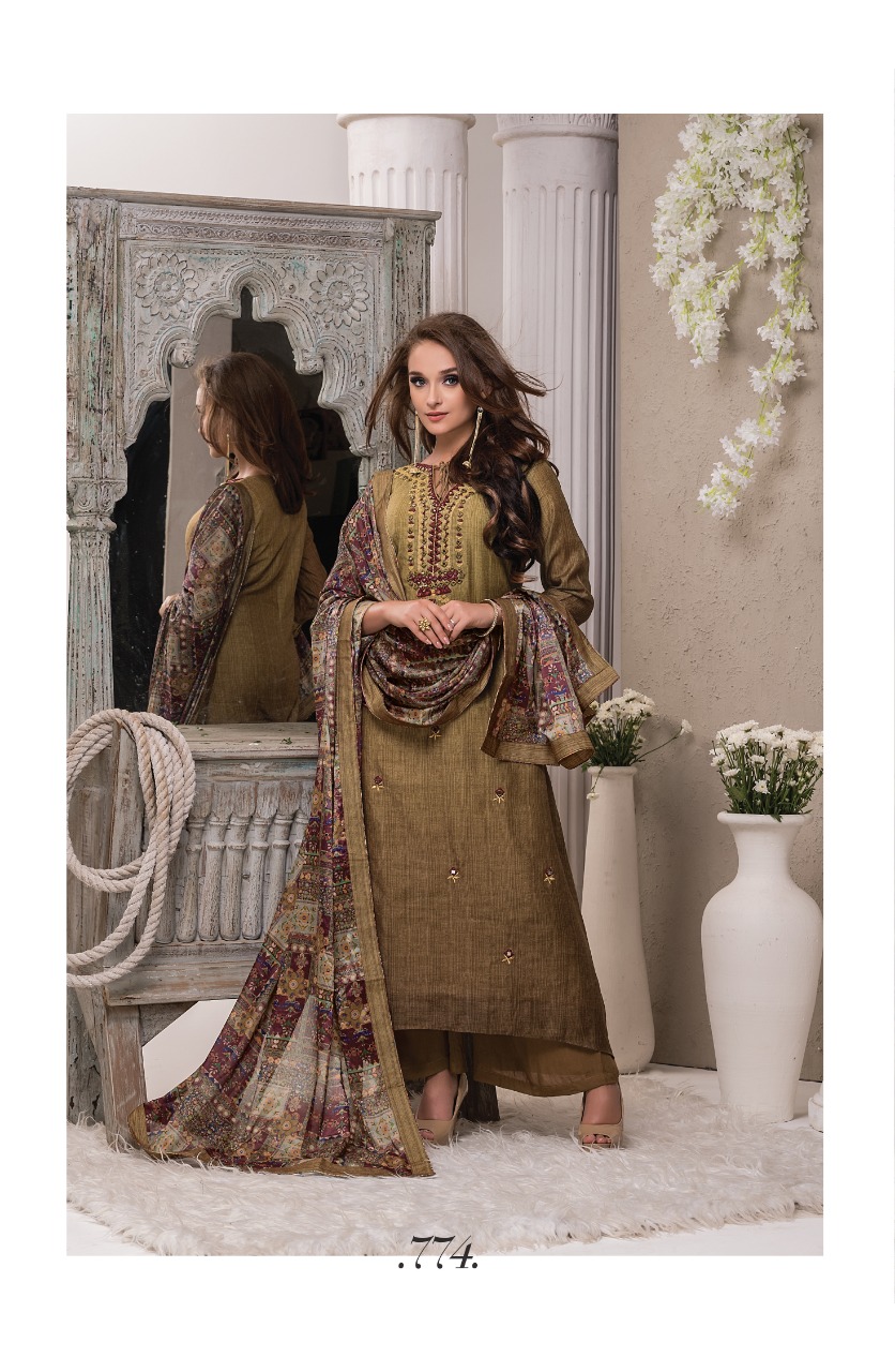 Sri Jhankar Exclusive Punjabi Fine Munga Silk Suits Collection Wholesale Rate