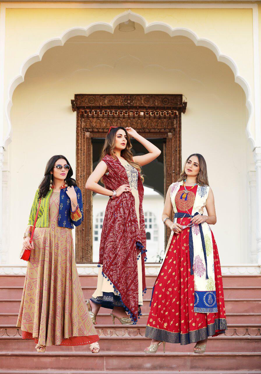 Kajal Style Fashion Lakme Vol 1 Exclusive Designer Kurtis Collection Best Rate Supplier Surat