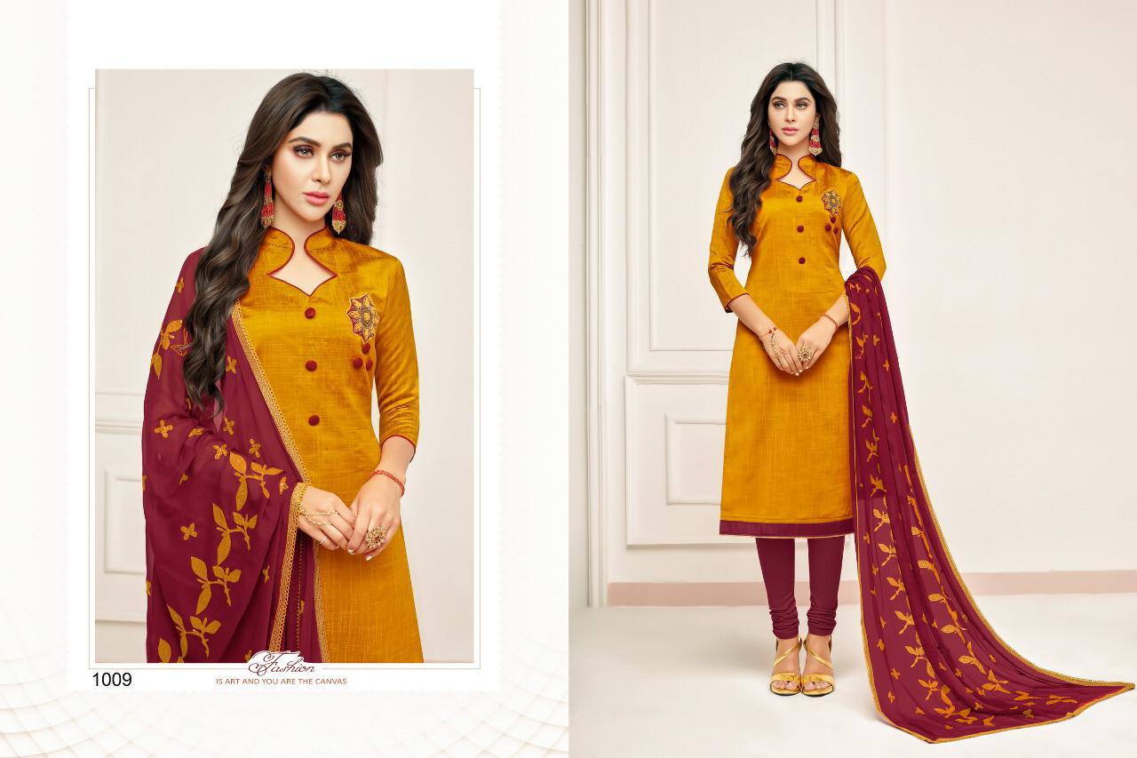 Shagun Lifestyle Riya Catalog South Cotton Silk Punjabi Suits Collection Wholesale Rate