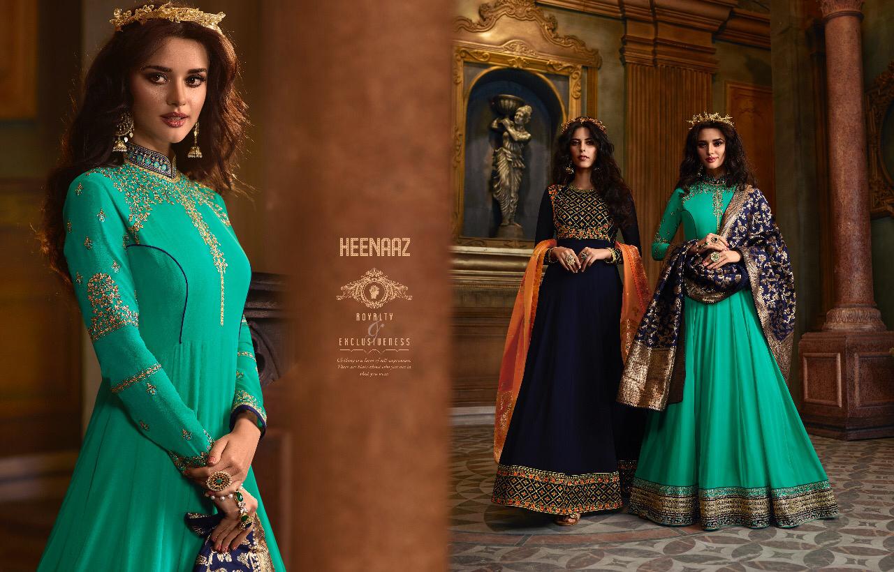 Mf Presents Heenaz Vol 54 Exclusive Range Fancy Party Wear Suits Collection Surat Gujarat