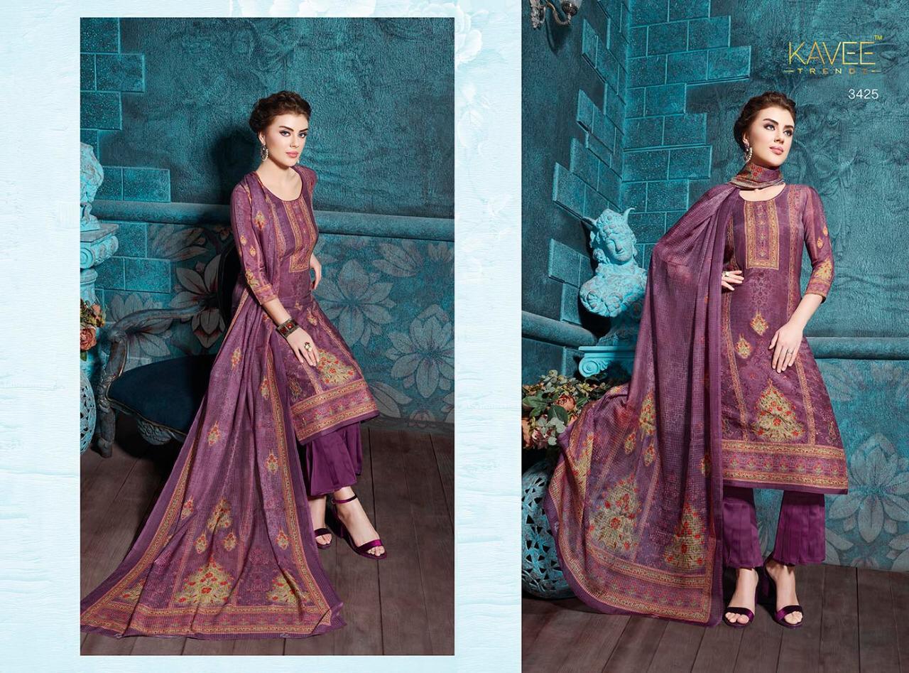 Kavee Trendz Presents Rakhi Special Catalog Digital With Zari Work Punjabi Suits Collection